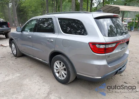 2015 Dodge Durango Sxt из США, поврежденный, VIN 1C4RDHAG5FC873529